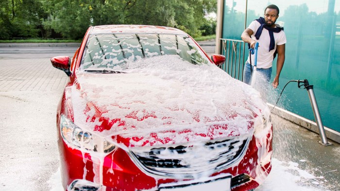 Mobile car detailing
