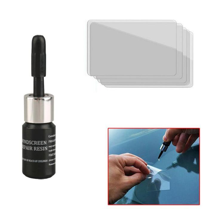 Windshield repair kits